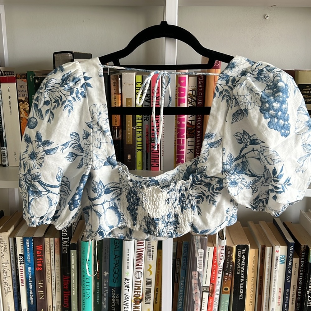 Reformation Jonas linen two piece set in Corsica - Picture 7 of 9